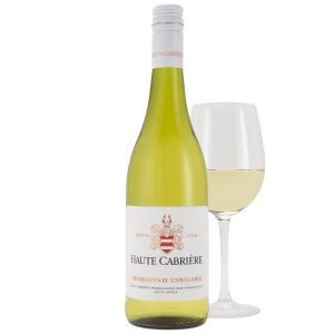 Haute Cabrière - Chardonnay Unwooded NV + glass-min